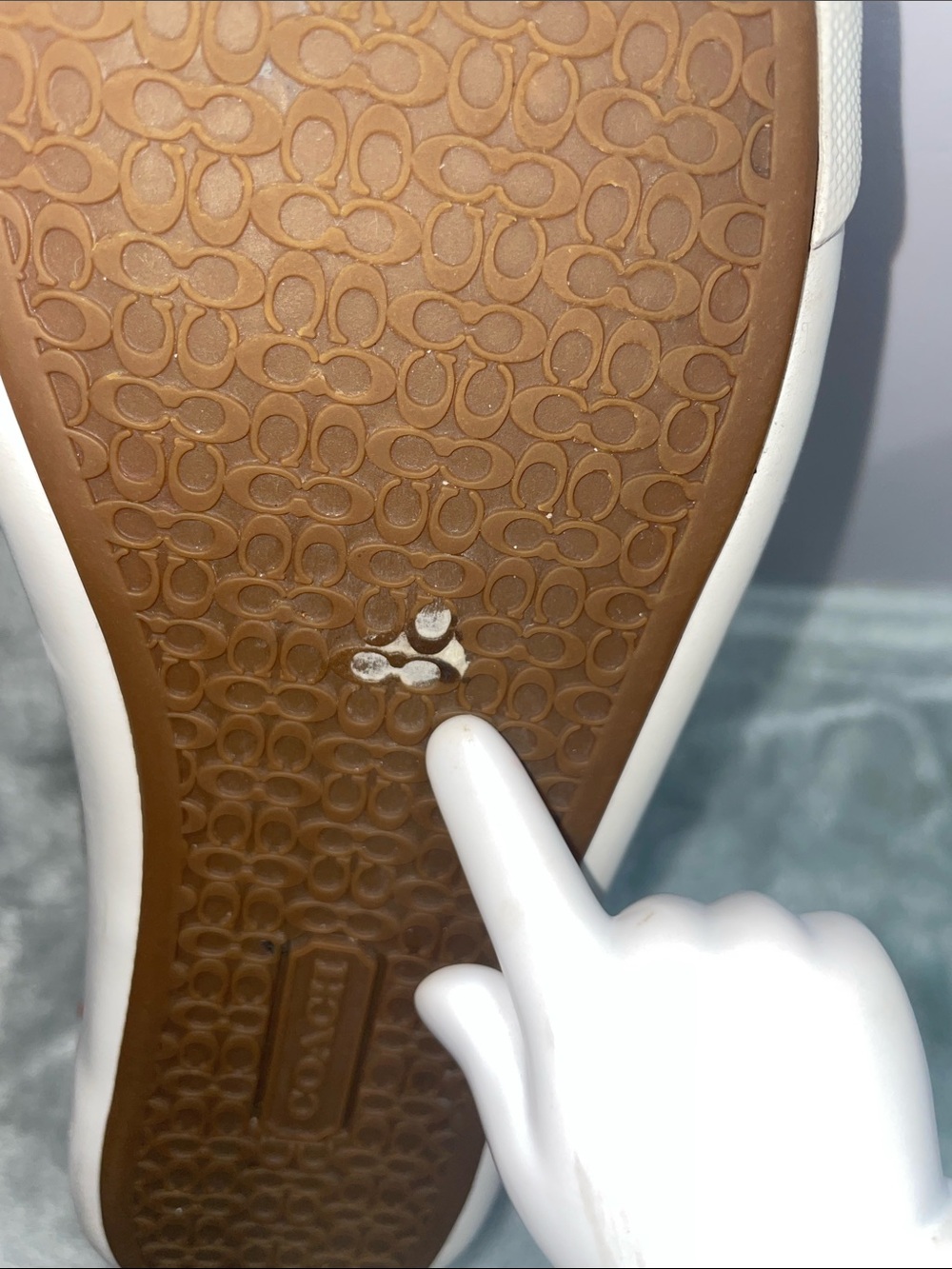 Coach ‘Barrett’ Leopard Print Woman’s Low Top Sneakers - Picture 5 of 12